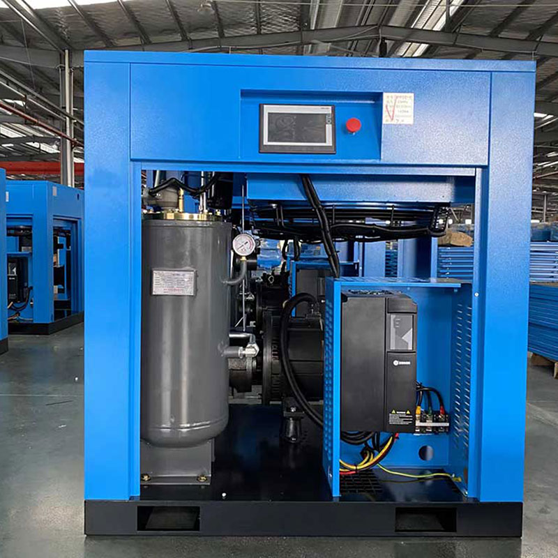 Variable frequency screw machine